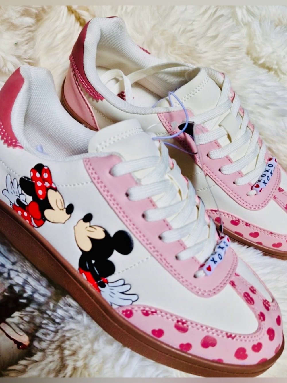 Mickey and Pink Casual Sneakers - Picture 2 of 2
